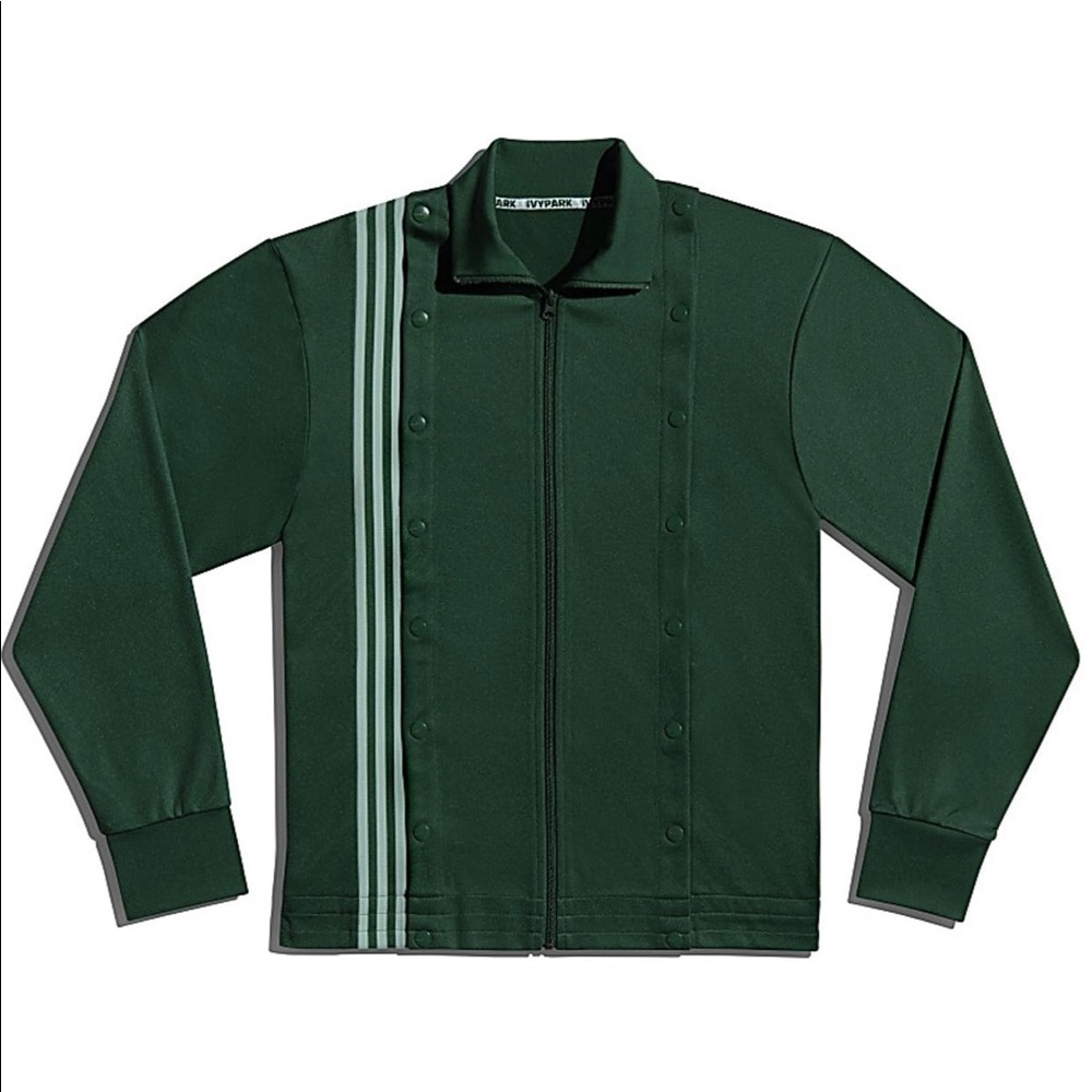 adidas x IVY PARK track jacket in dark green